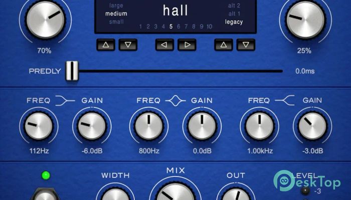 下载 PSPaudioware PSP EasyVerb  2.0.1 免费完整激活版