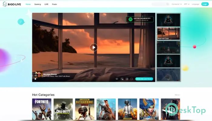 تحميل برنامج Bigo Live For Windows 1.0 برابط مباشر