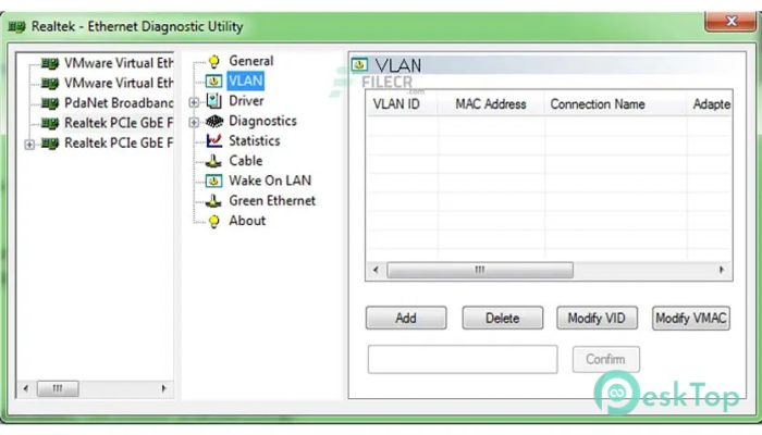Télécharger Realtek Ethernet Diagnostic Utility  2.0.8.0 Gratuitement Activé Complètement