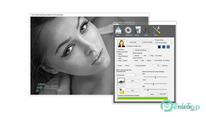 Laser Photo Wizard Professional 11.0 Tam Sürüm Aktif Edilmiş Ücretsiz İndir