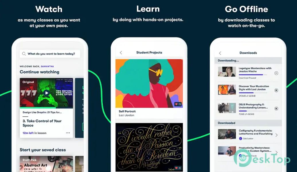 Skillshare - Online Classes 5.4.78 APK MOD Полная бесплатная загрузка