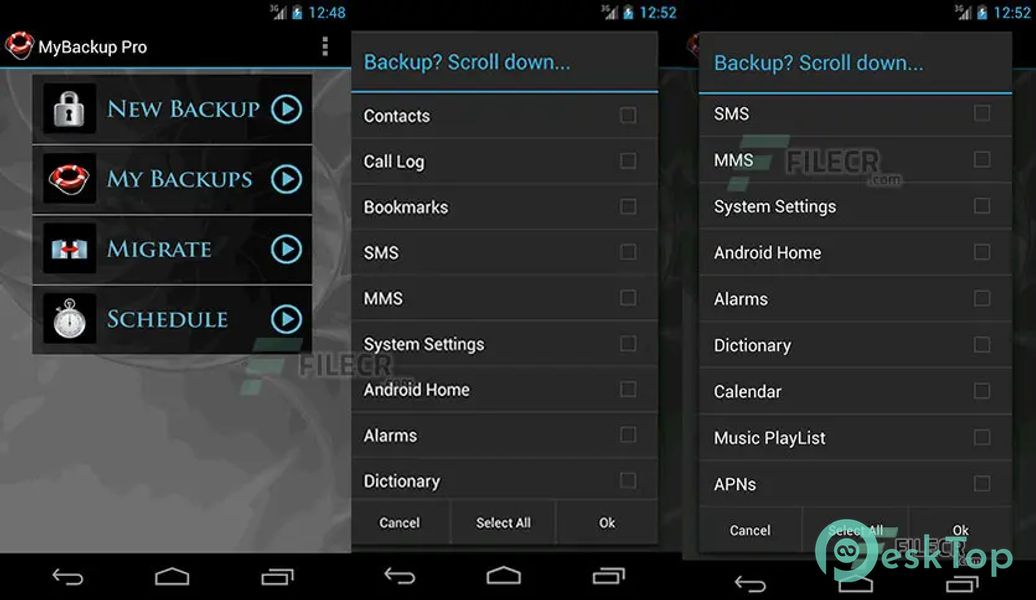 My Backup Pro 4.8.4 APK MOD Полная бесплатная загрузка