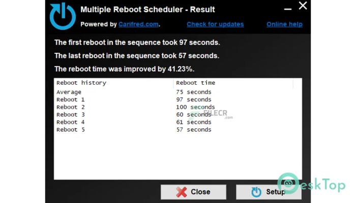 تحميل برنامج Multiple Reboot Scheduler 2.5.1.0 برابط مباشر