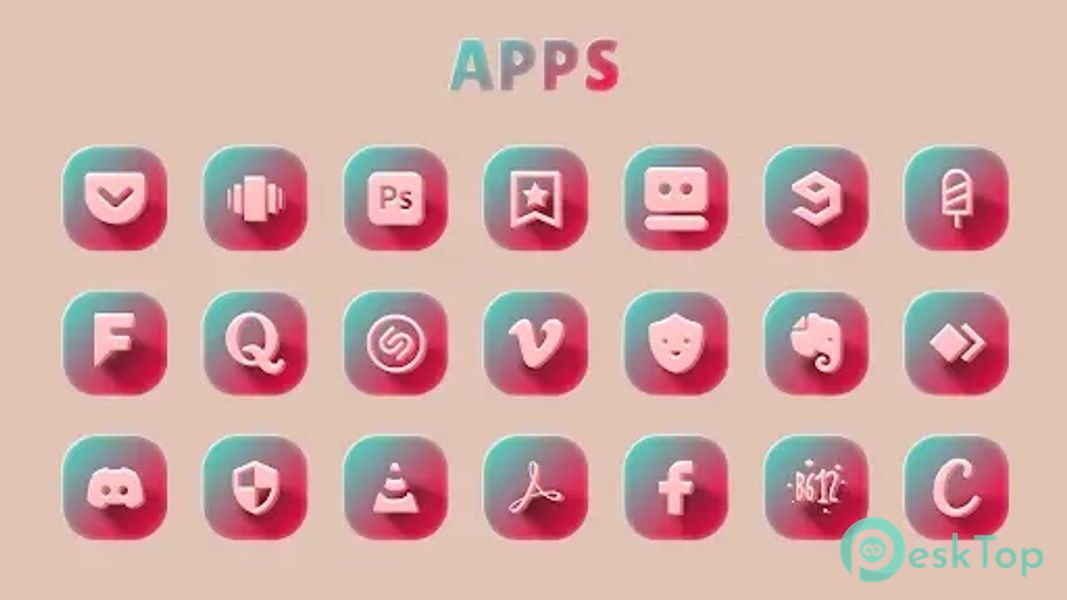 Mint Melon Icon Pack 4 APK MOD フル無料ダウンロード
