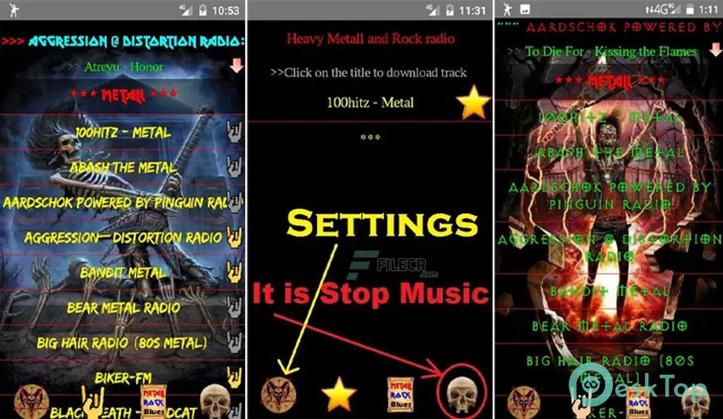 Brutal Metal Radio BMR v13.15 APK MOD フル無料ダウンロード