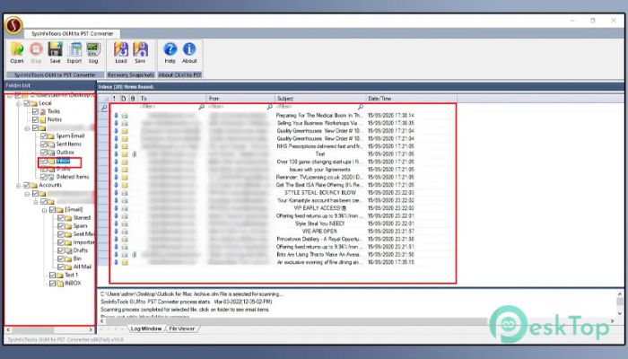 Descargar SysInfoTools OLM to PST Converter 22.0 Completo Activado Gratis