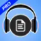 Text Voice Pro Text-to-speech