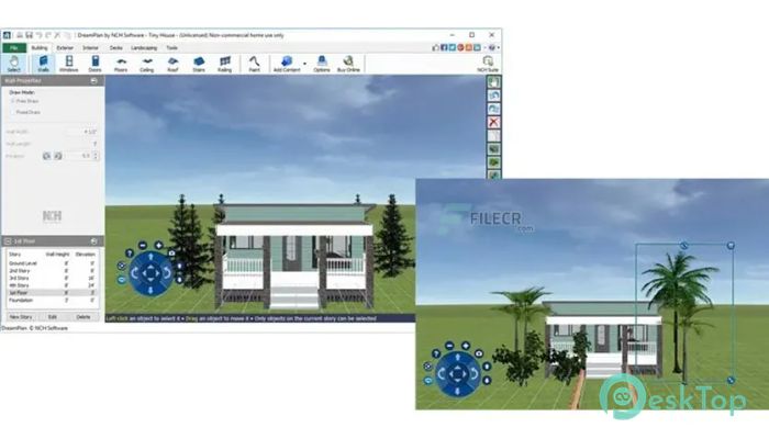 download the new version NCH DreamPlan Home Designer Plus 8.23