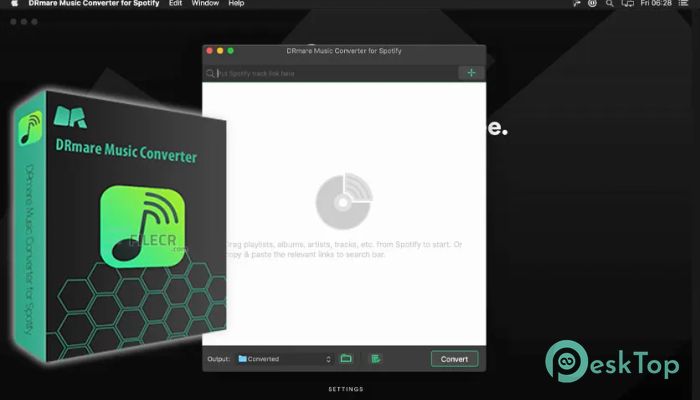 Download DRmare Music Converter for Spotify 2.6.4 Free For Mac