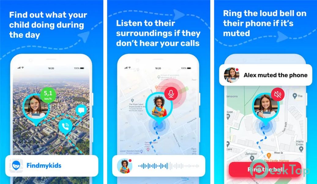 Find my kids - live GPS tracker