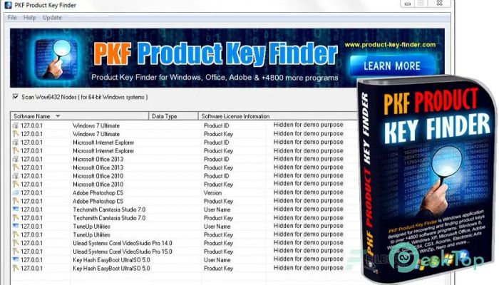 Download PKF Product Key Finder 1.4.0 Free Full Activated