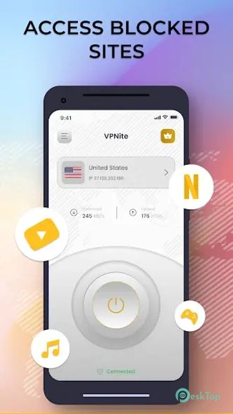 Astro VPN - Fast Net Proxy 3.6 APK MOD フル無料ダウンロード