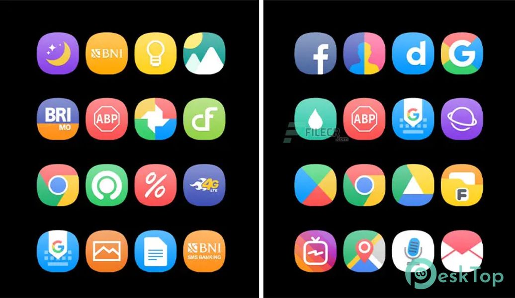 Fusion – Icon Pack v1.0 APK MOD Tam Ücretsiz İndir