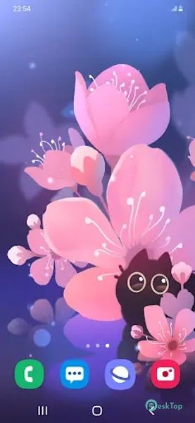 Sakura Neko Live Wallpaper 1.0.2 APK MOD 完整免费下载