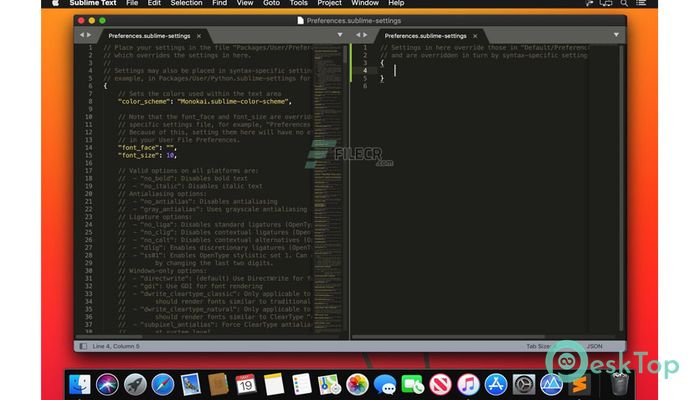Descargar Sublime Text  4 Dev Build 4137 Gratis para Mac