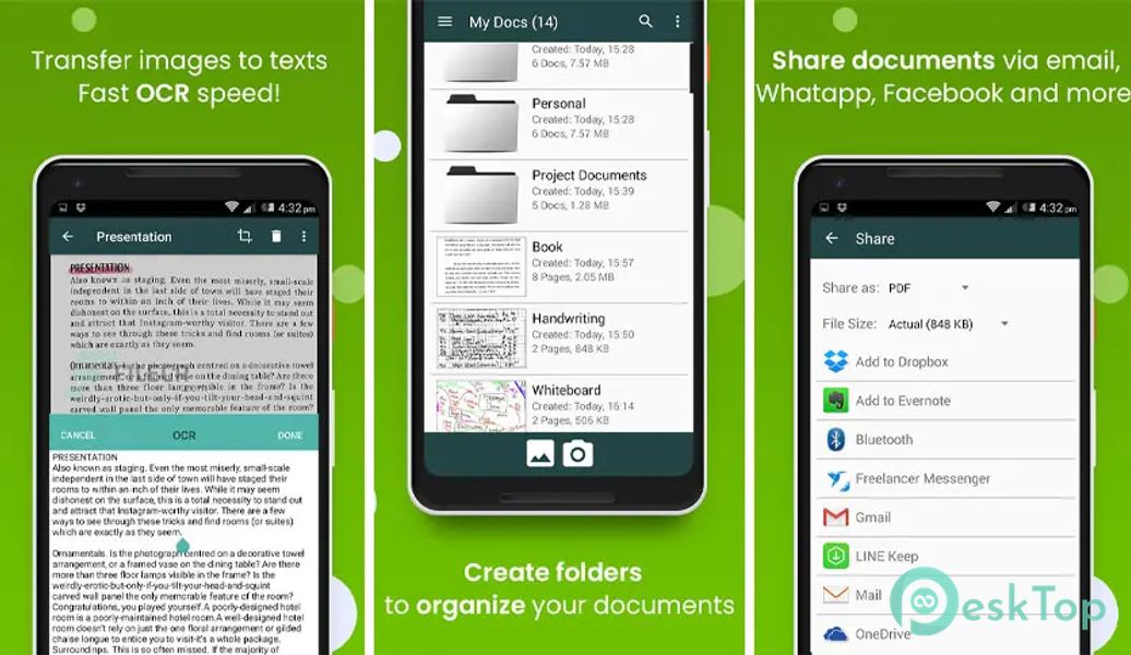 Clear Scan - PDF Scanner App 9.5.0 APK MOD Полная бесплатная загрузка