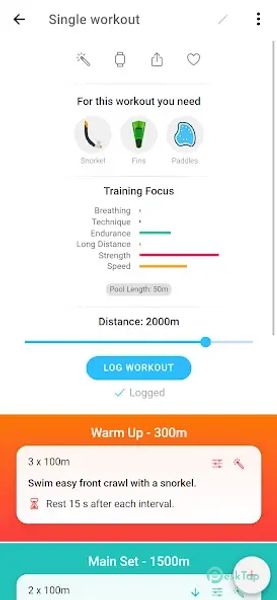 Swim Coach - Swimming Workouts