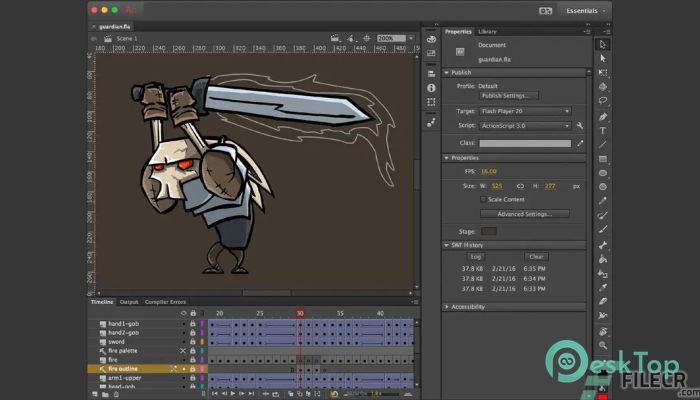  تحميل برنامج Adobe Animate 2024 (v24.0) برابط مباشر