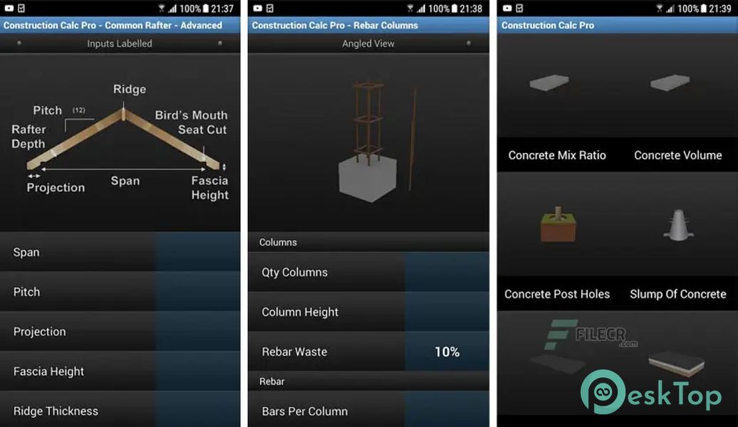 Construction Calc Pro 7.30 APK MOD Tam Ücretsiz İndir