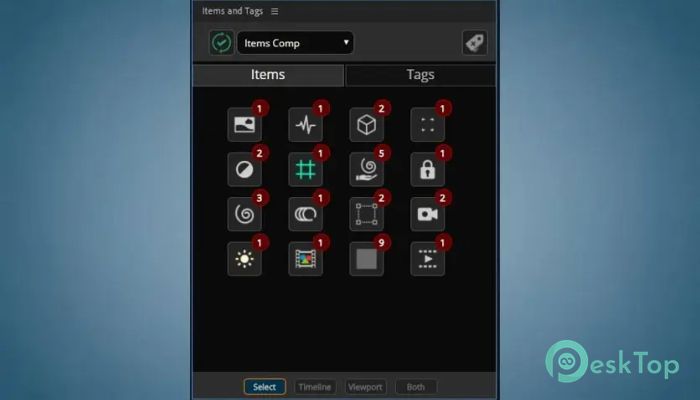 Descargar Aescripts - Items and Tags  1.3 Completo Activado Gratis