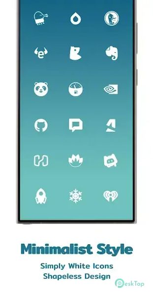 Simply Minimal White Icon Pack