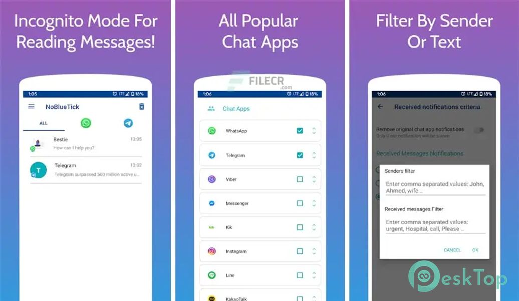 NoBlueTick Pro: No Last Read 4.33 APK MOD Descarga gratuita completa