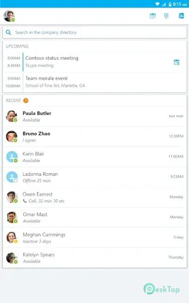 Skype for Business for Android 6.31.0.7 APK MOD フル無料ダウンロード