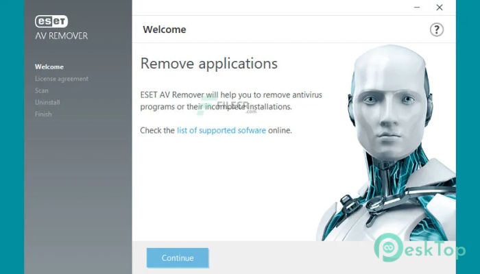 下载 ESET AV Remover tool  1.6.7.0 免费完整激活版