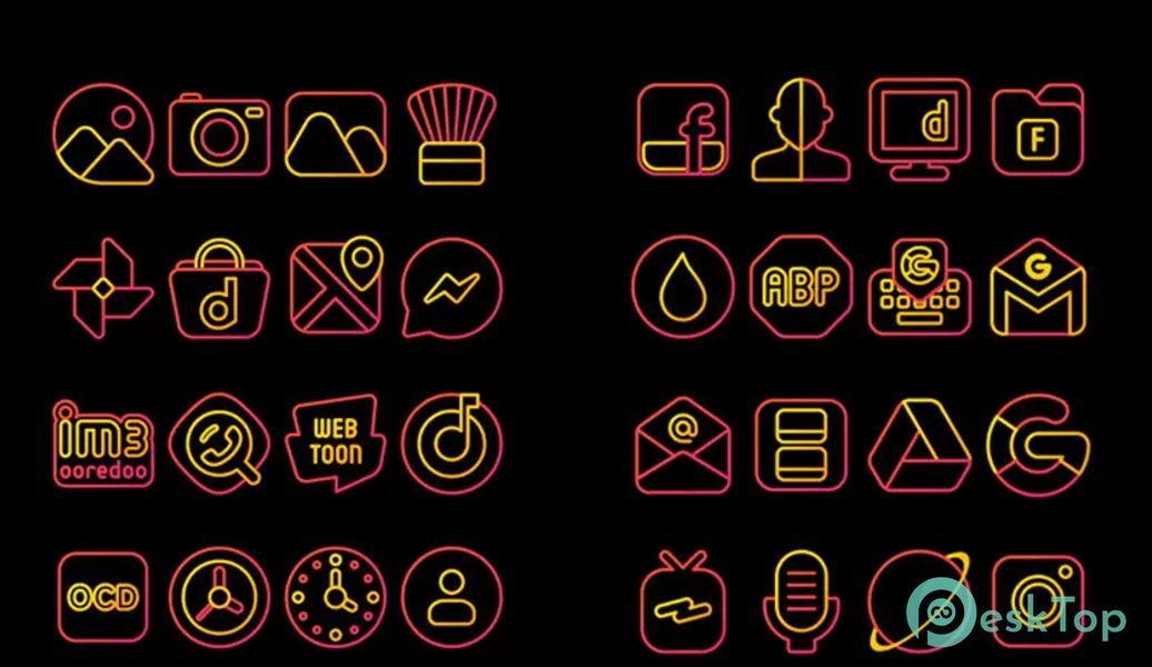 Outline Red Carpet - Icon Pack