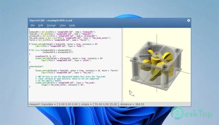 Descargar OpenSCAD 2021.01 Completo Activado Gratis