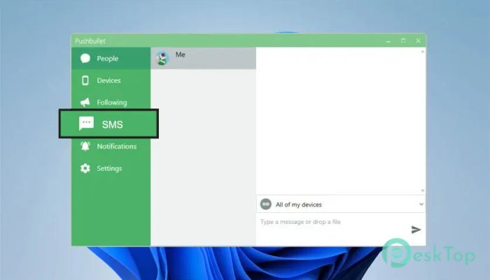 Pushbullet 1.0 Tam Sürüm Aktif Edilmiş Ücretsiz İndir