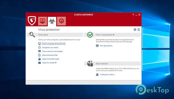 Скачать G DATA Antivirus 1.0 полная версия активирована бесплатно