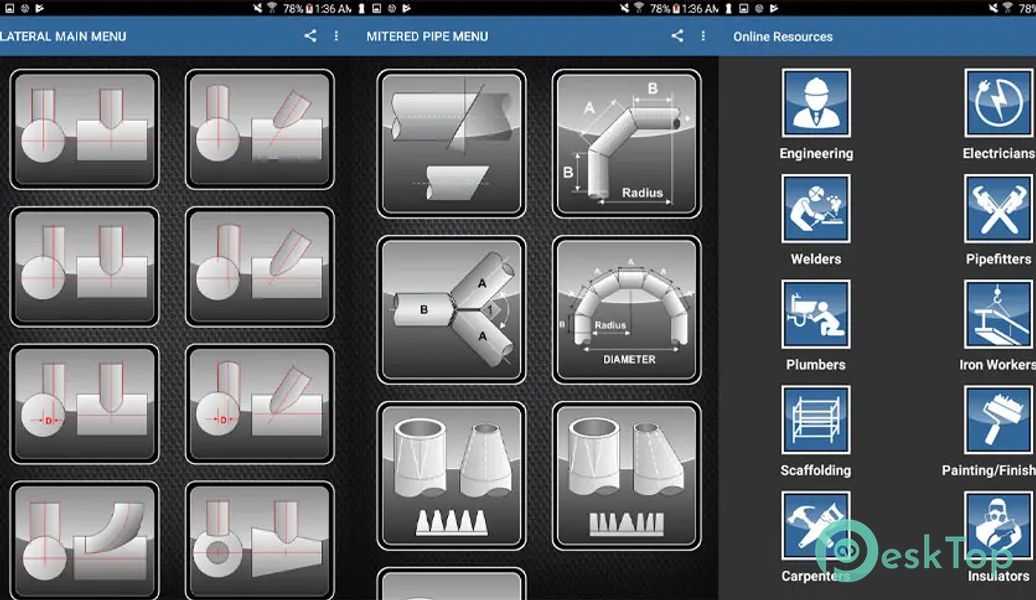 Pipefitter Tools 2.7.7 APK MOD मुफ्त पूर्ण डाउनलोड