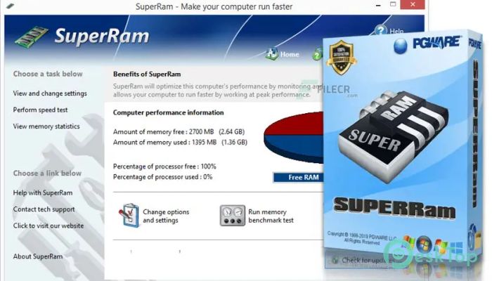 تحميل برنامج PGWare SuperRam 7.10.21.2024 برابط مباشر