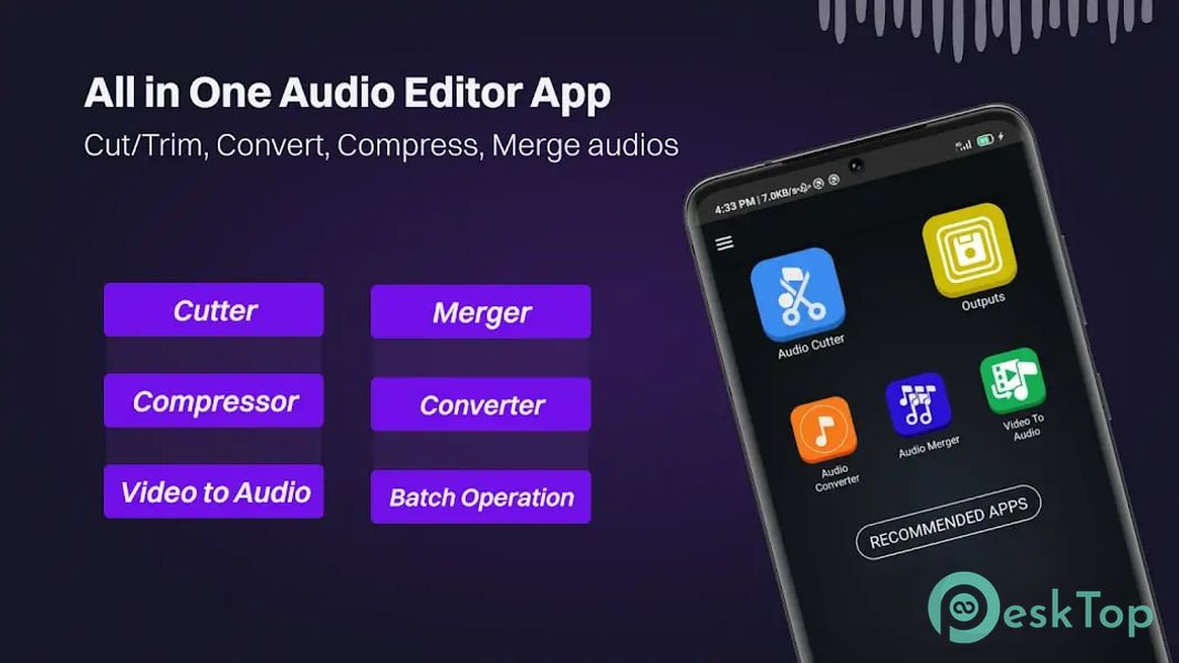 MP3 Cutter, Converter & Merger 4.0.1 APK MOD 完整免费下载