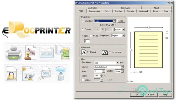 Download eDocPrinter PDF Pro  8.09 Build 8095 Free Full Activated