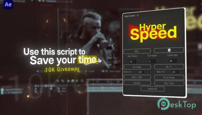 Télécharger Hyper speed v2.1.1 For After Effects Gratuitement Activé Complètement