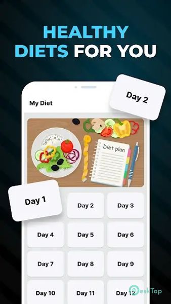 Weight Gain App for Men 1.2.6 APK MOD Tam Ücretsiz İndir