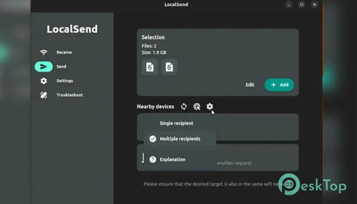 下载 LocalSend 1.15.4 免费完整激活版