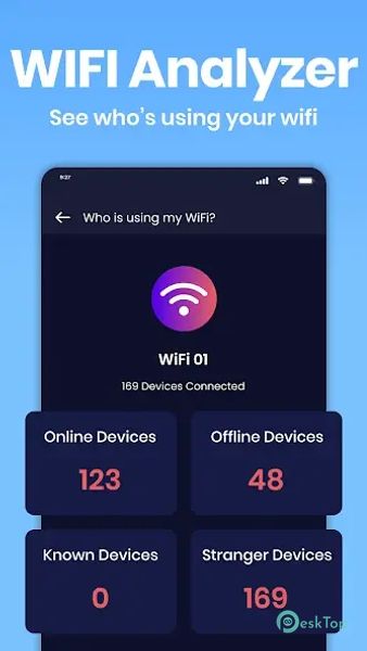 WIFI Analyzer: WIFI Passwords 3.6.1 APK MOD Descarga gratuita completa