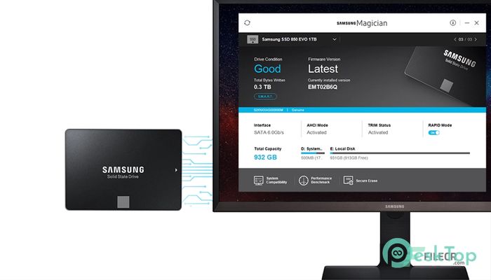  تحميل برنامج Samsung SSD Magician 8.0.0.900 برابط مباشر