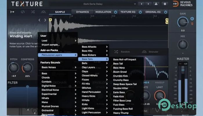Descargar Devious Machines Percussive Layers for Texture 1.0 Completo Activado Gratis