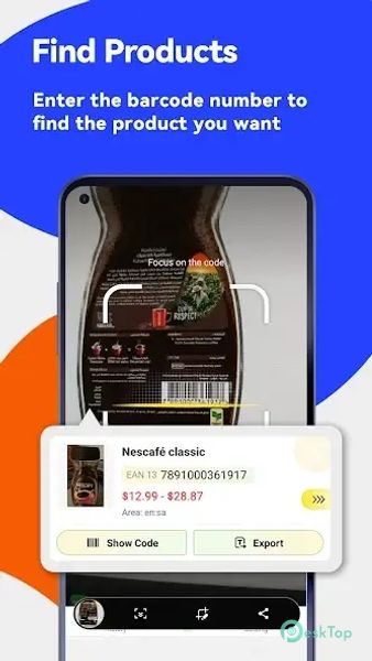 Barcode Scanner & QR Reader 4.5.22 APK MOD Tam Ücretsiz İndir