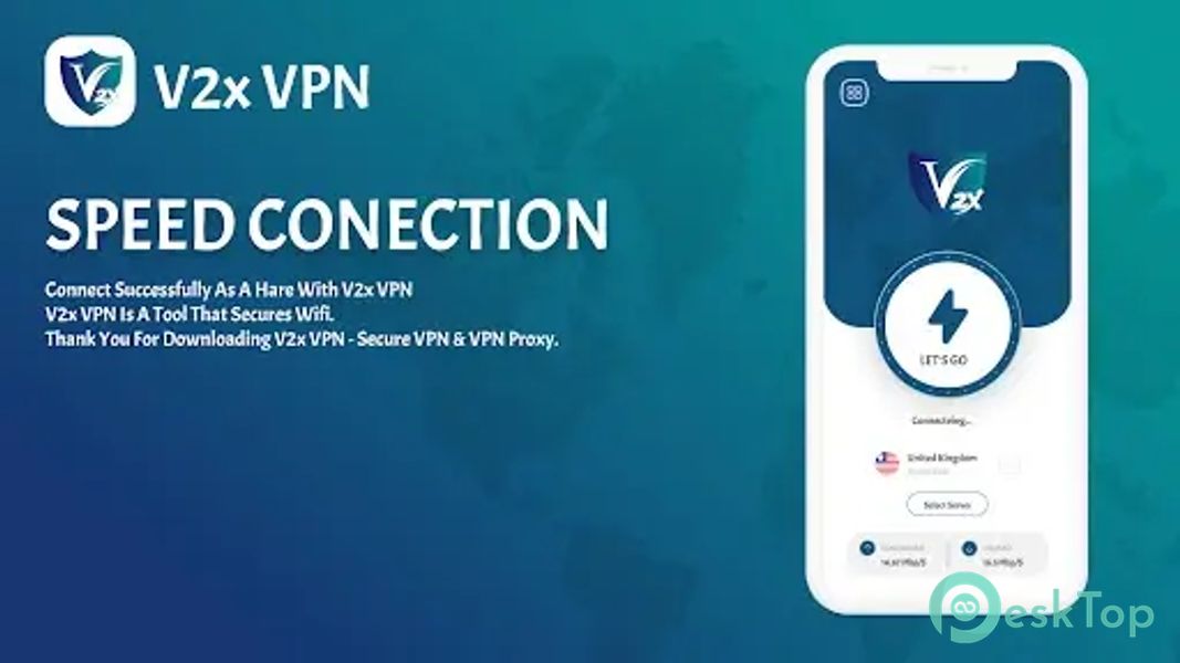 V2xVPN - Fast & Secure VPN 1.8.17 APK MOD Tam Ücretsiz İndir