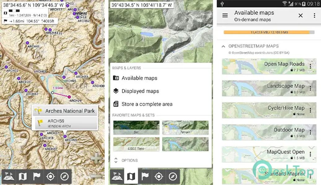 All-In-One Offline Maps 3.15c APK MOD Unlocked (Full) Free Download