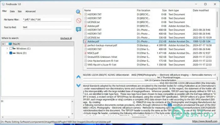 Download TkoSoft FindInside 1.0 Free Full Activated