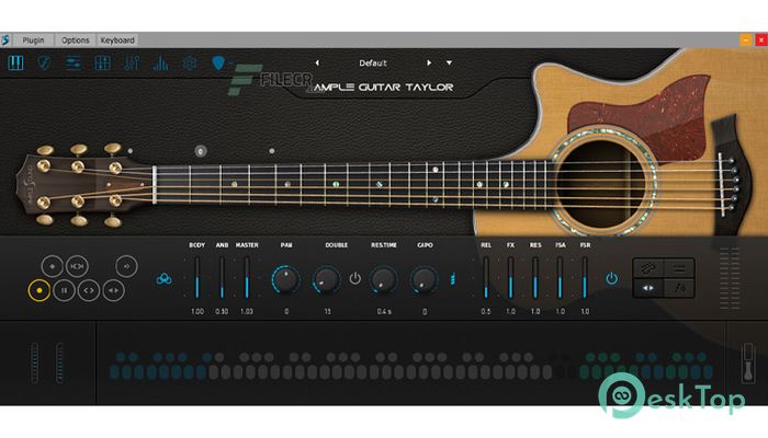 Ample Sound Ample Guitar T 3.2.0 完全アクティベート版を無料でダウンロード