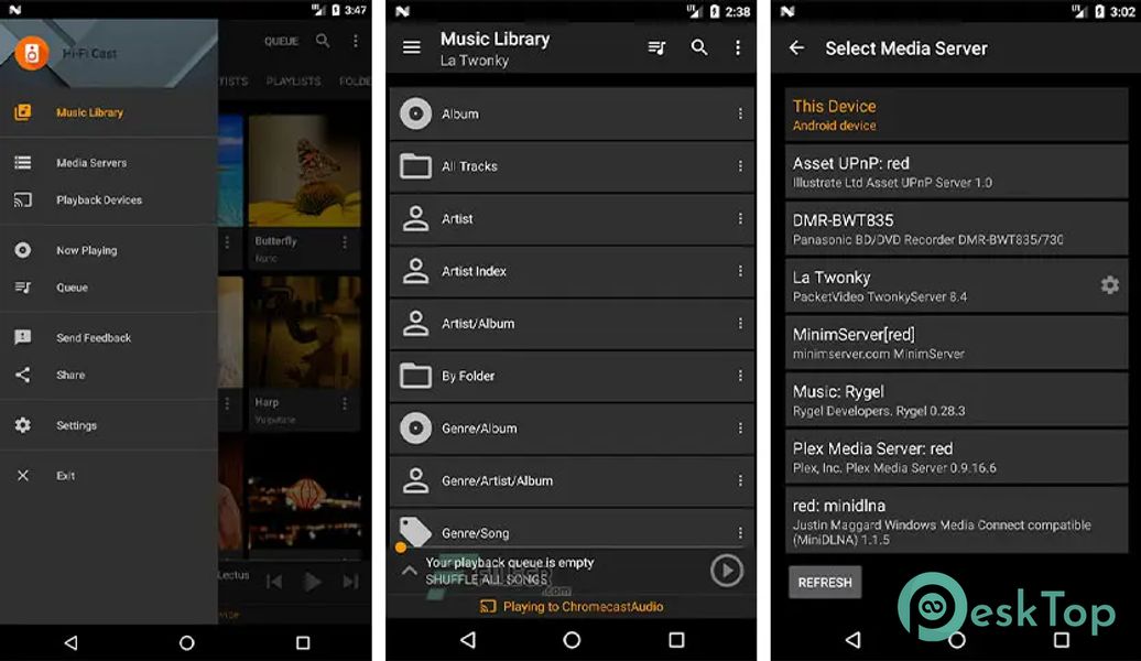 Hi-Fi Cast – Music Player v1.127 APK MOD تحميل مجاني كامل