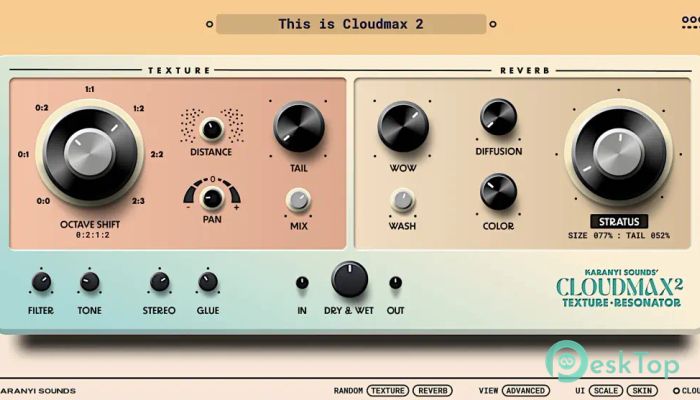 Karanyi Sounds Cloudmax 2 v1.0 完全アクティベート版を無料でダウンロード