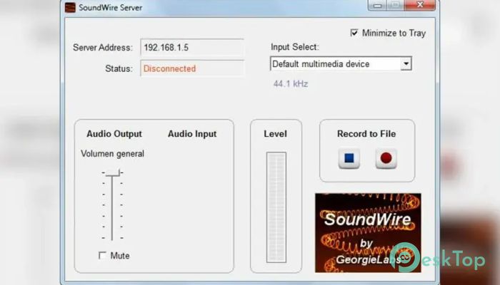 GeorgieLabs SoundWire 1.0.0 Tam Sürüm Aktif Edilmiş Ücretsiz İndir